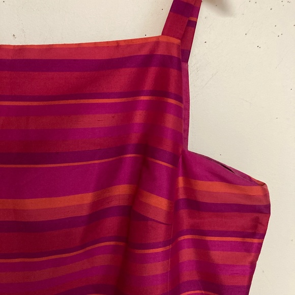 YVES COSSETTE DEPECHE MODE 100% SILK DRESS Size 16 - Picture 3 of 8